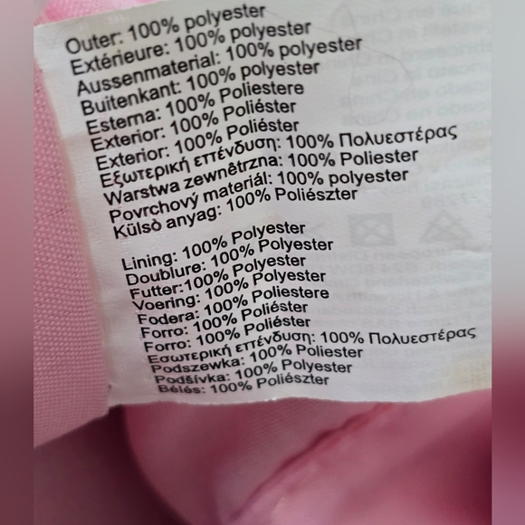 Icing Pink and Gold Shoulder Bag with Plush Texture and Rounded Shape - Picture 5 of 15